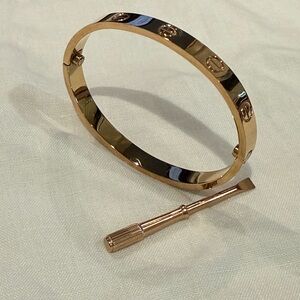 Rose Gold Bangle Bracelet
